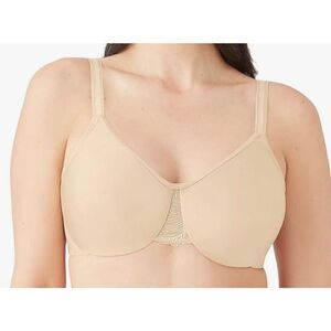 Wacoal NWT Surreal Comfort bra underwire SMOOTH Tan Seamless 32DDD